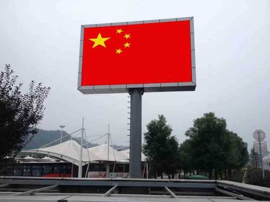Écrans d'affichage de publicité extérieure vidéo P4 LED