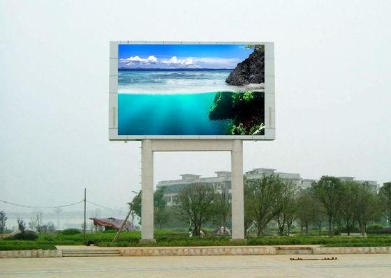 Écran d'affichage LED extérieur de périmètre transparent personnalisé