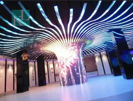 Écran d'affichage à LED Kinglight pour l'installation murale dans les supermarchés