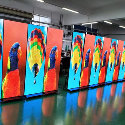 Affichage LED extérieur à poteaux de commande intelligents à face unique et double