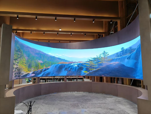 3840 Écran LED intérieur à rafraîchissement par pinceau élevé P2.5 pour installation murale