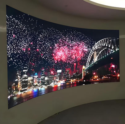 3840 Écran LED intérieur à rafraîchissement par pinceau élevé P2.5 pour installation murale