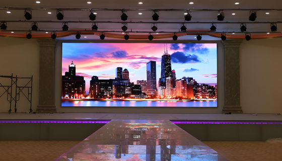 P2.5 Affichage LED HD intérieur Église arrière-plans publics Mur vidéo