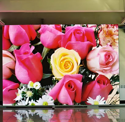 Affichage de panneau vidéo LED fixe intérieur SMD P10 avec 3840 High Brush Refresh et 1200CD Brightness