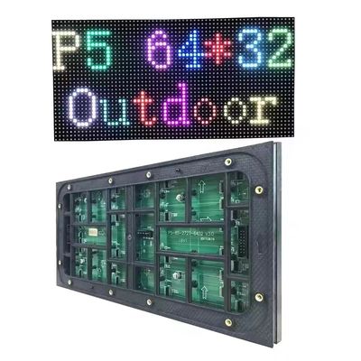 Module de panneau LED plein couleur SMD P5 étanche à l'eau pour l'extérieur avec une durée de vie de 100000 heures