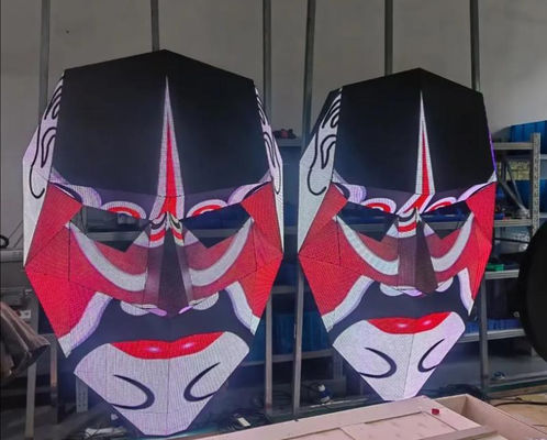 P5 Écran d'affichage 3D LED extérieur à l'œil nu Écran publicitaire commercial
