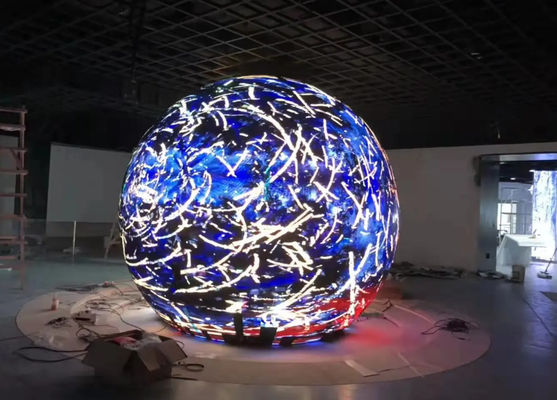 Conception personnalisée affichage flexible à LED mince P2.5 avec une densité de pixels élevée et une interface Micro USB